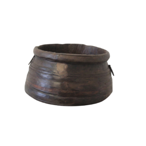 קערת מורשת כהה מחורצת