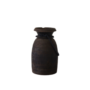 כד עץ שבטי עם חבל